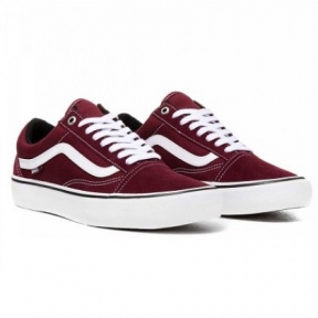  Vans Old Skool бордовые