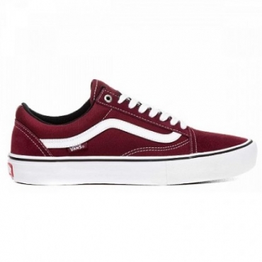  Vans Old Skool бордовые