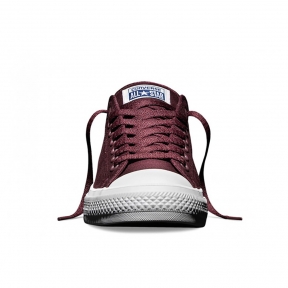 Кеды Converse All Star II  бордовые низкие