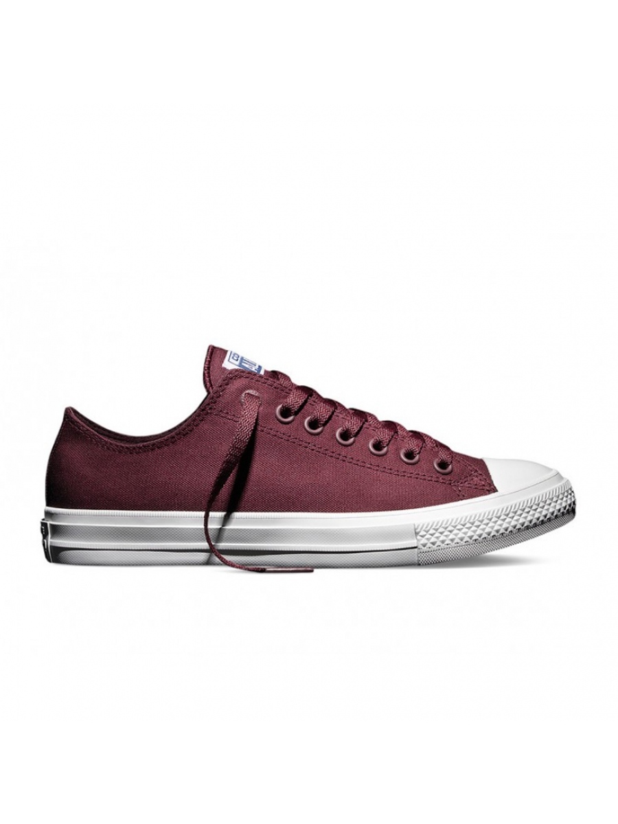 Кеды Converse All Star II бордовые низкие