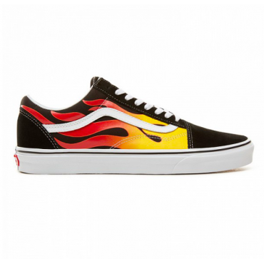  Vans Old Skool fire flame