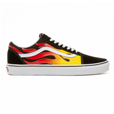  Vans Old Skool fire flame