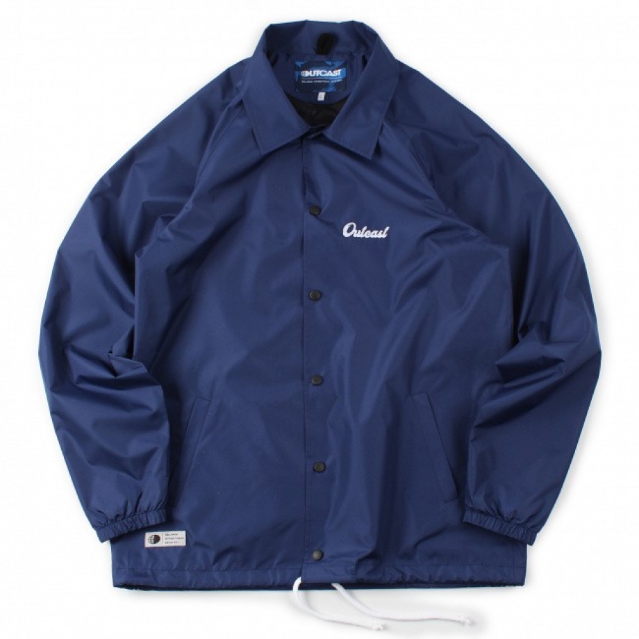 КУРТКА OUTCAST COACH JACKET СИНЯЯ КУРТКА OUTCAST COACH JACKET СИНЯЯ