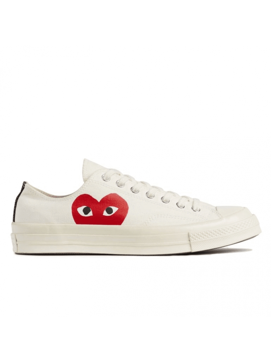 Кеды Converse Comme Des Garcons белые низкие