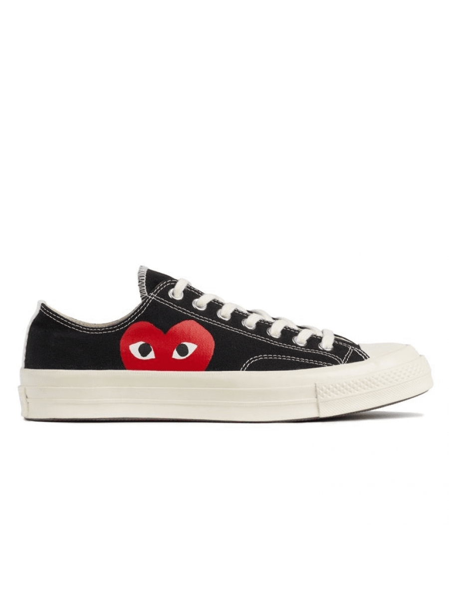 Кеды Converse Comme Des Garcons черно-белые низкие