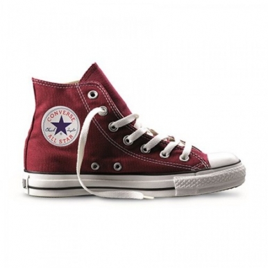 Кеды Converse бордовые высокие