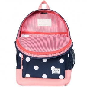 Рюкзак Herschel Heritage Youth в горошек синий 