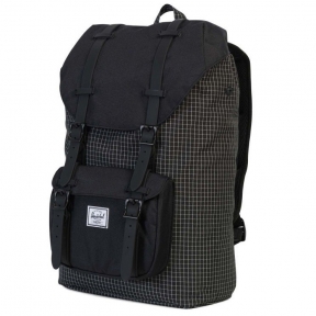 Рюкзак Herschel Little America в клетку черный