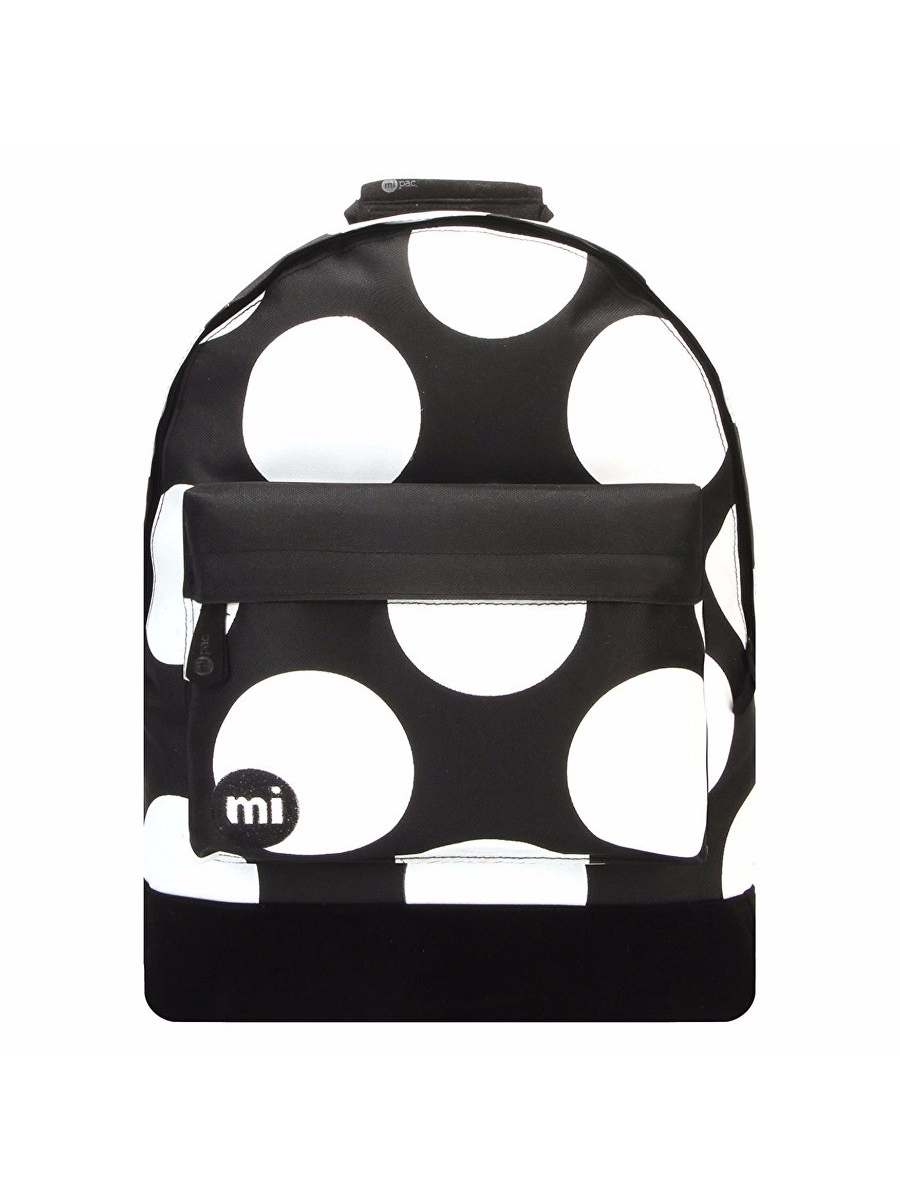 Рюкзак Mi Pac Polka XL черно-белый
