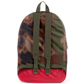 Рюкзак Herschel Packable Daypack камуфляж красно-синий