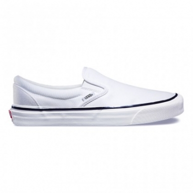 Слипоны Vans белые