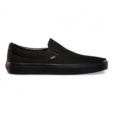 Слипоны Vans черные