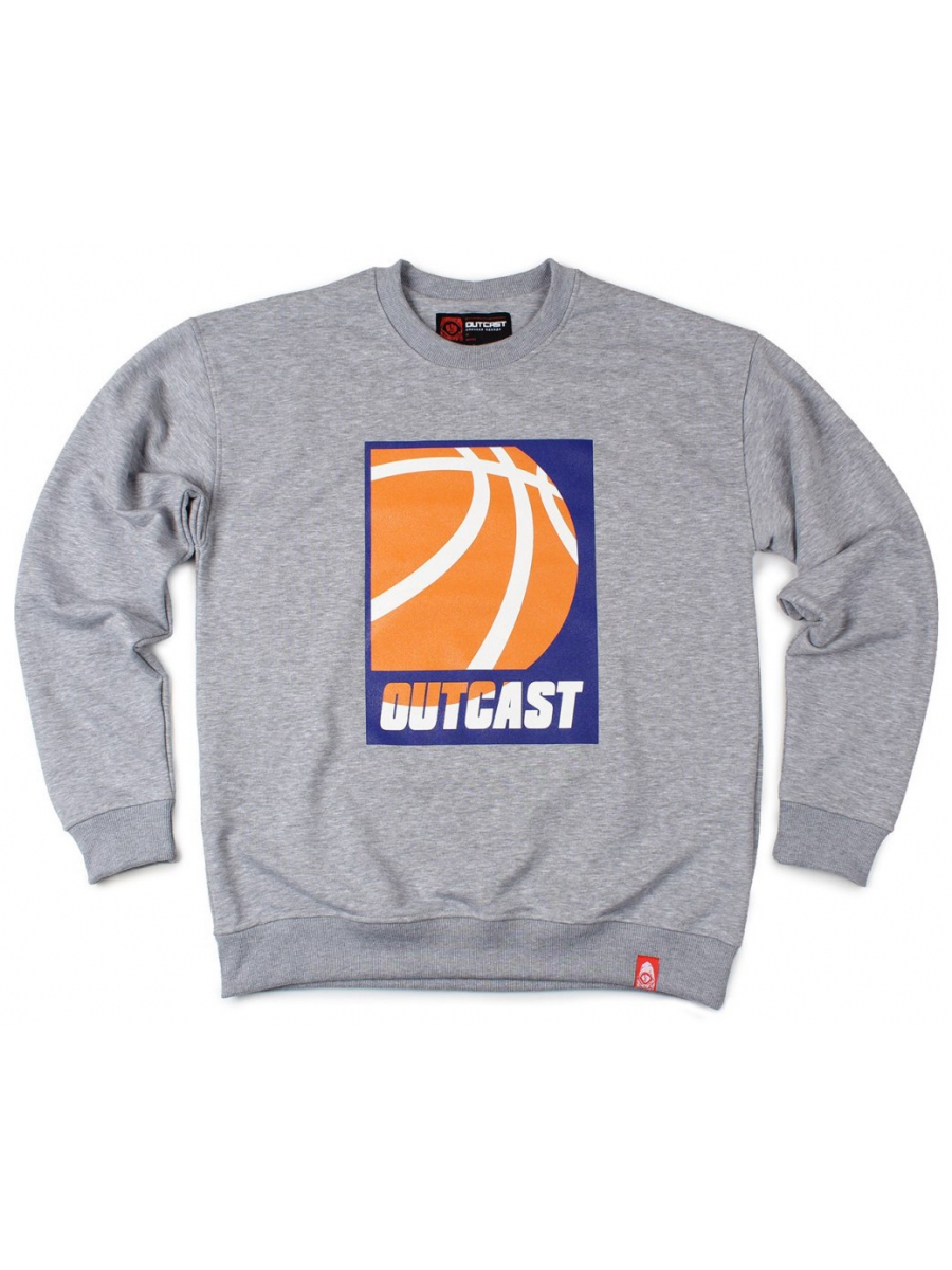 Свитшот Outcast Basketball серый