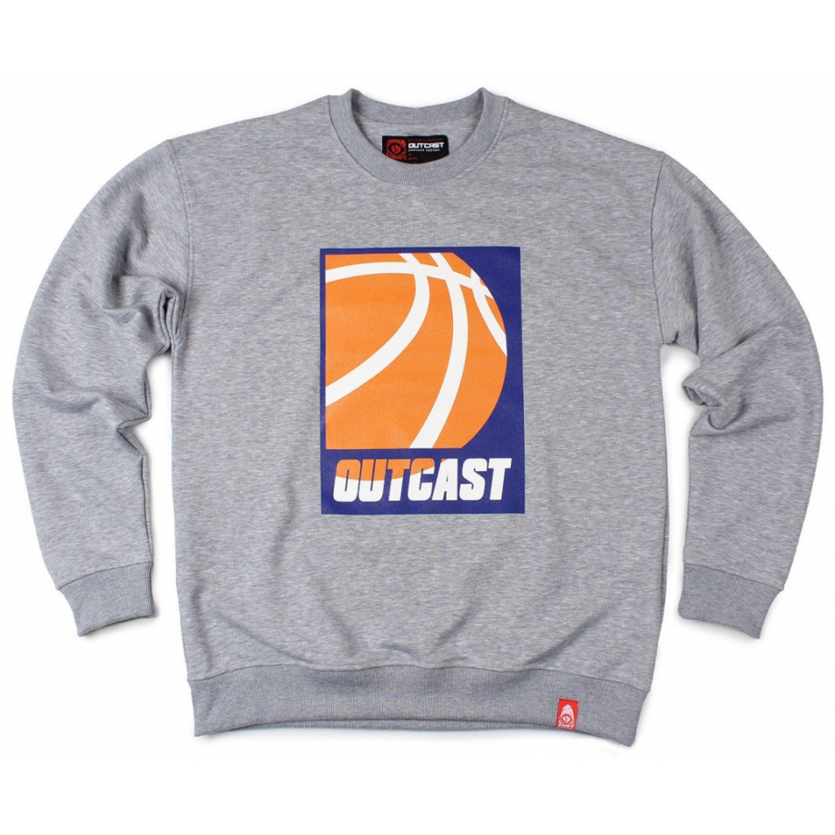 Свитшот Outcast Basketball серый Свитшот Outcast Basketball серый