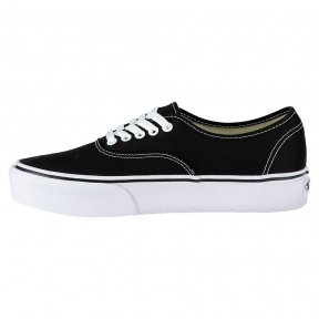 Vans Authentic Platform черные черно-белые