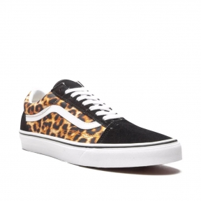 Vans old skool Leoчерно-белые с принтом