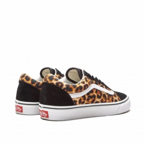 Vans old skool Leoчерно-белые с принтом