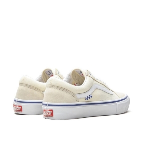 Vans old skool Canvas Skate белые