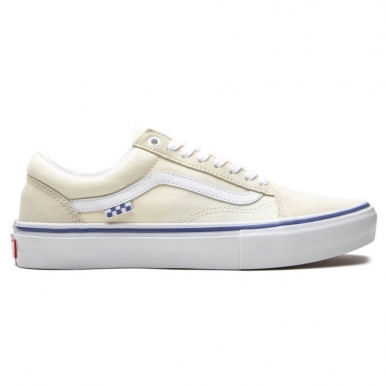 Vans Old Skool Canvas Skate бежевые / белые