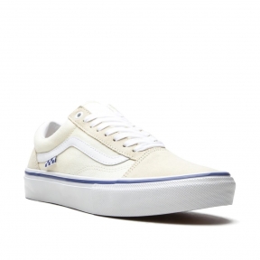 Vans old skool Canvas Skate белые