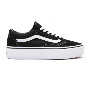 Vans Old Skool Platform черно-белые 