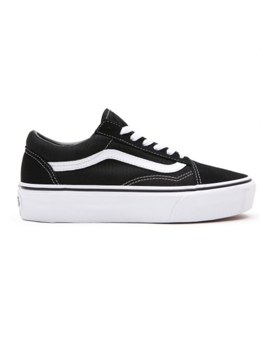 Vans Old Skool Platform черно-белые 