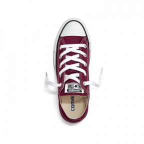Кеды Converse бордовые низкие