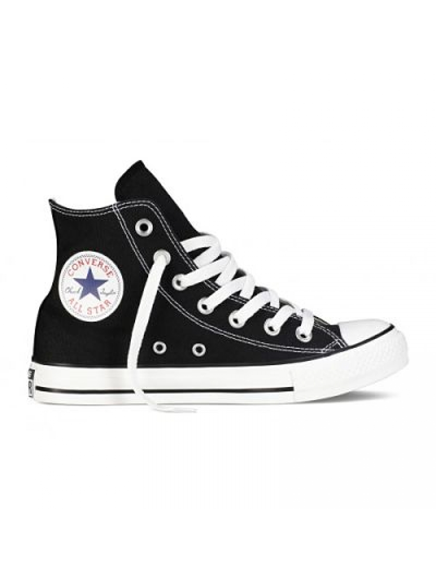 Кеды Converse черно-белые высокие