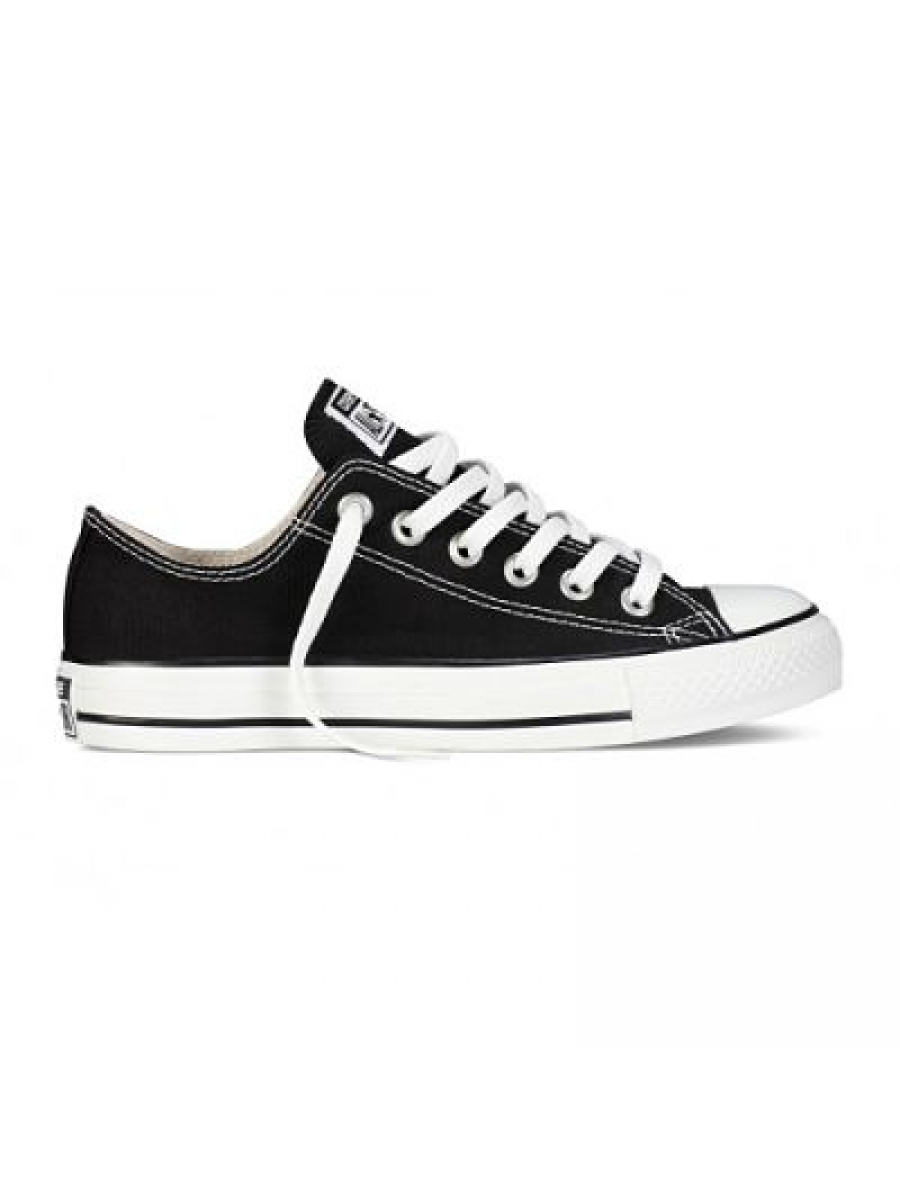 Кеды Converse черно-белые низкие