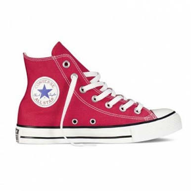 Кеды Converse красные высокие