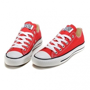Кеды Converse красные низкие