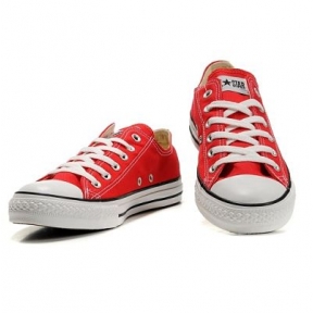 Кеды Converse красные низкие